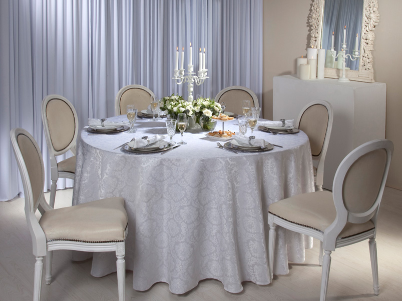 Damask-White