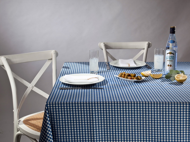 Gingham-Blue