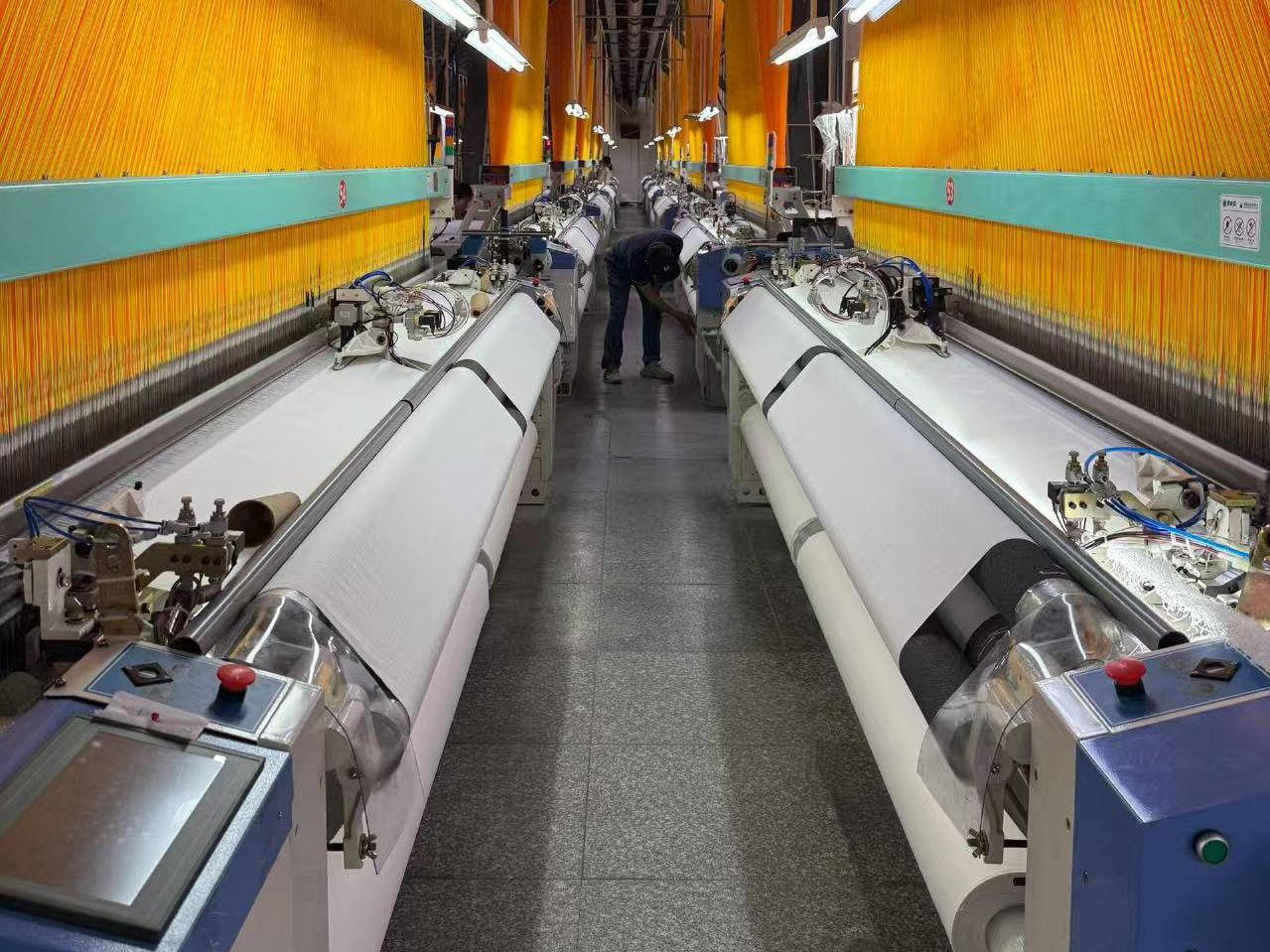 Weaving workroom